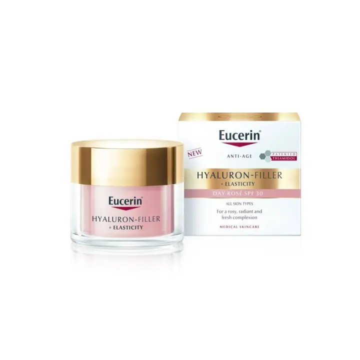 EUCERIN HYALURON FILLER + ELASTICITY CREMA DE DIA ROSE FPS30 50 ML - 1