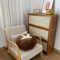 Cojín Redondo De Esponja Para Ventana De Dormitorio Con Forma De Tomate Y Setas Almohada De Mousse De Memoria Para Asiento Y Espalda - details 14