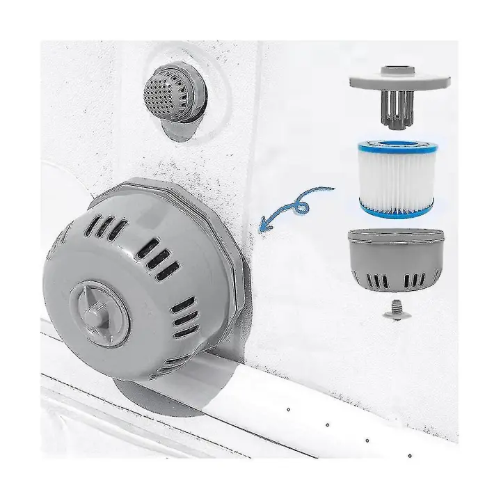 2024 Compatible With Lay Z V1 S1 Spa Filter Housing, Hot Tub Spa Pool Cleaning Accessories - 1