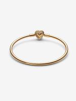 Pandora - Brazalete con Cierres de corazón radiante - Baño de Oro de 14K - details 2