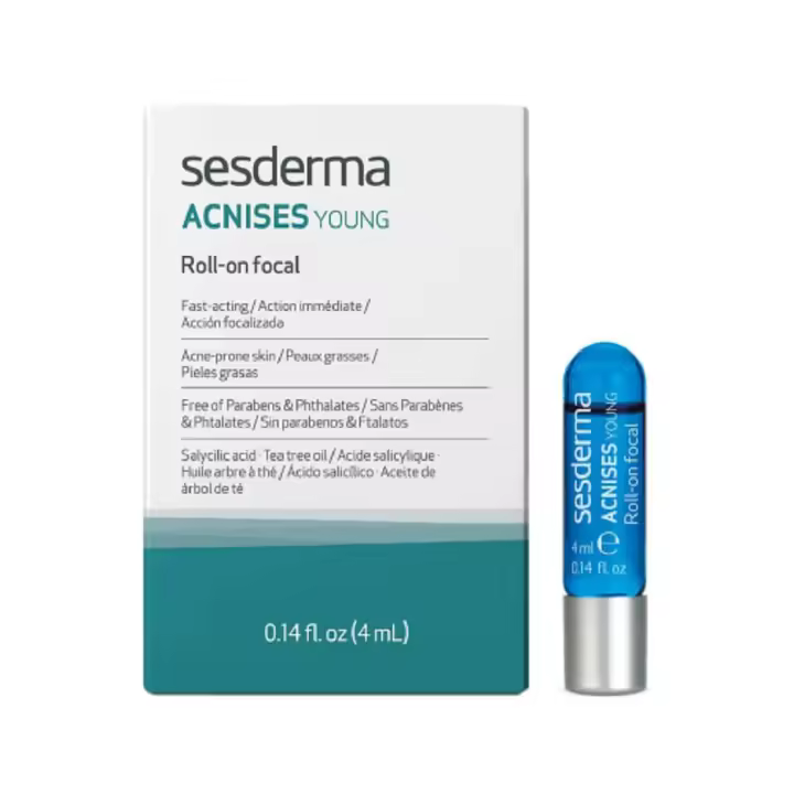 SESDERMA ACNISES Young Roll On - Roll-on focal para pieles con primeros signos de tendencia acneica, de uso focal. - 1
