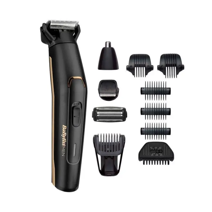BaByliss MT860E cortadora de pelo y maquinilla Negro, Oro - 1