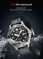 Reloj De Pulsera Deportivo De Lujo Para Hombre LIGE Resistente Al Agua Con Fecha Y Manos Luminosas Correa De Silicona Cuarzo - details 5