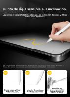 Stylus Para Apple Pencil 2 Y 1 Con Carga Magnética Inalámbrica Compatible Con iPad Air 4 5 pro 11 12.9 DANYCASE Pluma Metálica Con Sensibilidad De Inclinación Y Rechazo De Palma - details 6