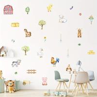 Pegatinas De Pared Para Niños Con Diseño De Pollo Oveja Y Árbol De Granja Pegatinas Ecológicas Resistentes Al Agua Para Decoración De Habitaciones Y Jardines - details 4