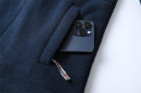 Chaqueta De Piel De Oveja Gruesa Para Hombres Invierno 2024 Casual Cuello En V Cierre De Cremallera Manga Regular Con Capucha Diseño De Moda Adecuada Para Esquí Y Exterior - details 15