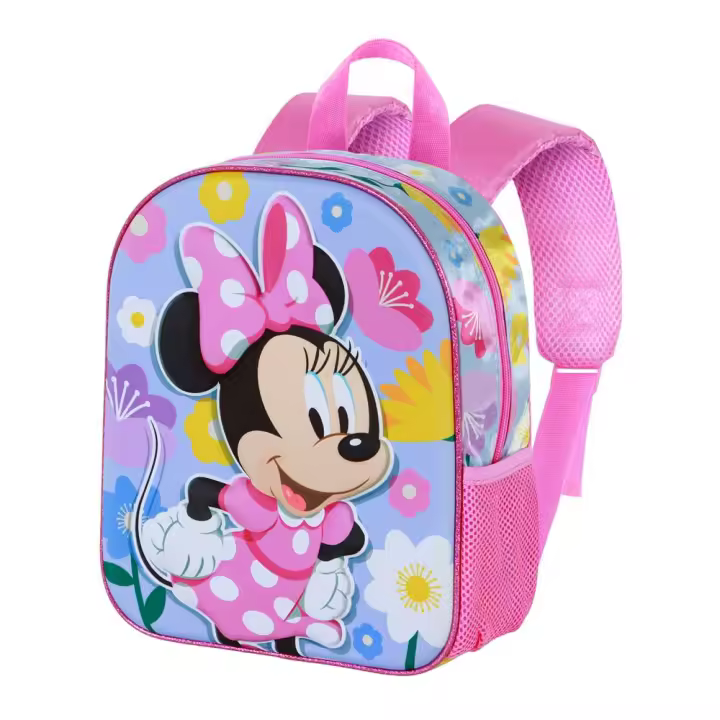 Mochila 3D Elite Disney Minnie Mouse Spring. Tamaño 31x26x11cm. KARACTERMANIA - 1