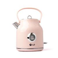 Hervidor de Agua Retro [1,7 L, 2200 W], Crema, Acero Inoxidable, Con Indicador de Temperatura y Nivel de Agua Exterior en Diseño Retro - details 8