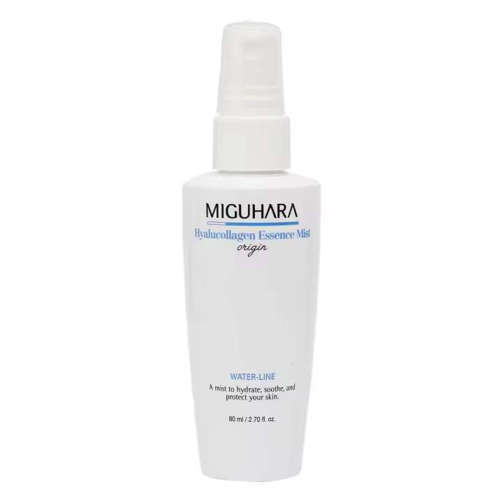 Miguhara - HYALUCOLLAGEN ESSENCE MIST ORIGIN (80 ml) – Mist vegano que hidrata y protege piel seca y mixta - 1