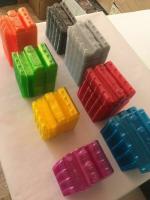 Blisters Portamonedas De Plastico. 30 unidades 1 EURO TPTG La transparencia del material y el color por denominación de moneda permite verificar rapidamente el contenido de los blisters así como el valor en monedas del mismo. Ahorro de costes - details 1