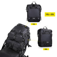 Bolsa Trasera De Motocicleta Impermeable De 30L 20L 10L Con Bolsa Interior Almacenamiento De Sillín Estuche De Motocicleta Equipaje - details 33