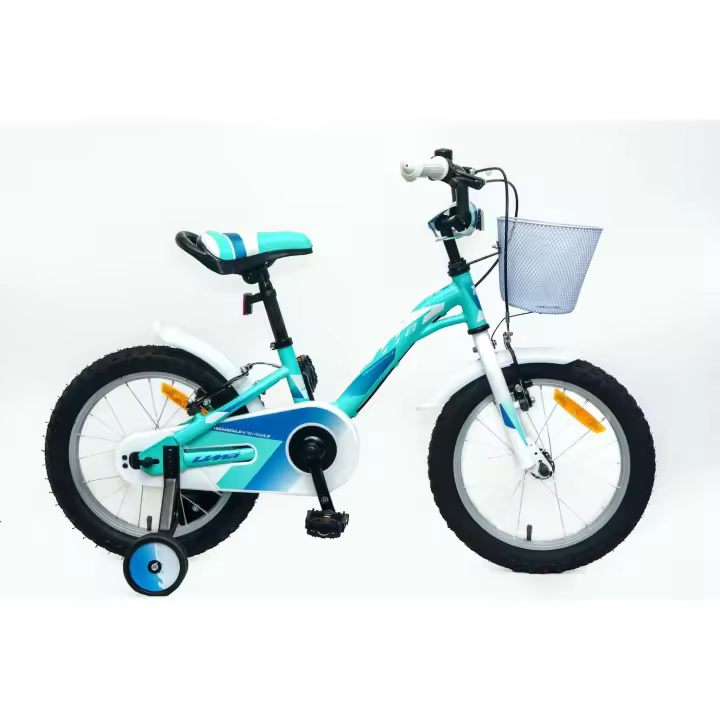 UMIT ++ Bicicleta Alice 16 Pulgadas - ENVIO 48 HORAS - Turquesa con Cesta - Ref. 1625-2 - 1