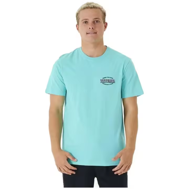 Camiseta de Manga Corta Rip Curl  para hombre en color azul - 1