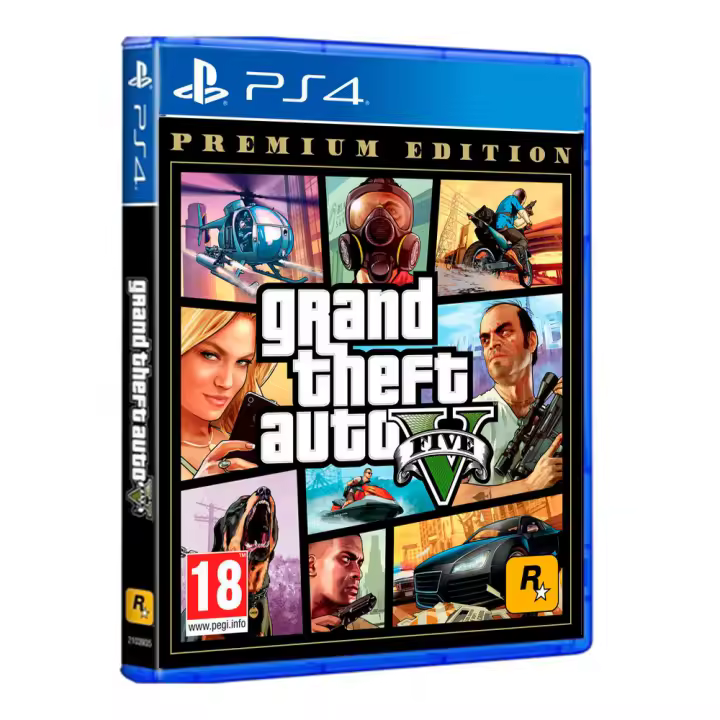 Grand Theft Auto V Premium Edition PS4 - Nuevo a Estrenar - Pal España - Rockstar - Take2 - 1
