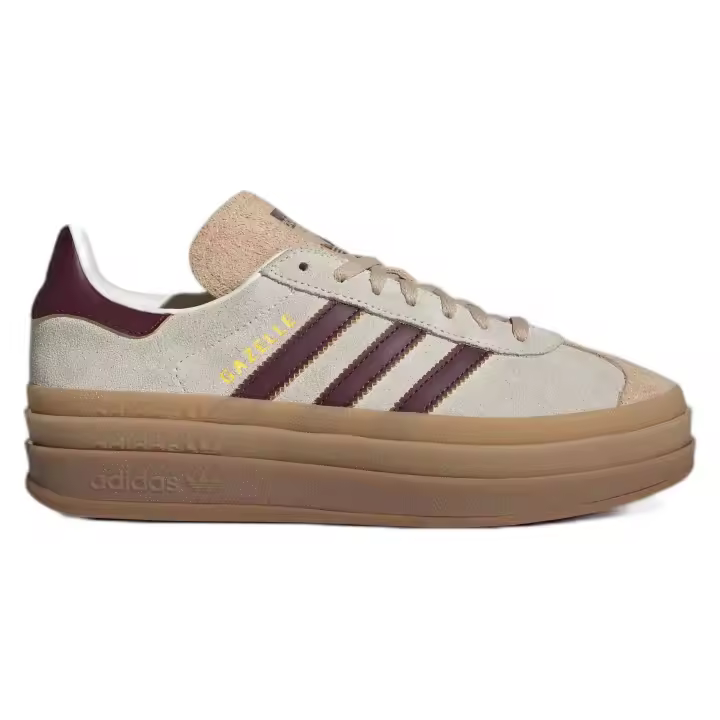 Zapatillas Adidas Gazelle Bold para mujer en color beige - 1