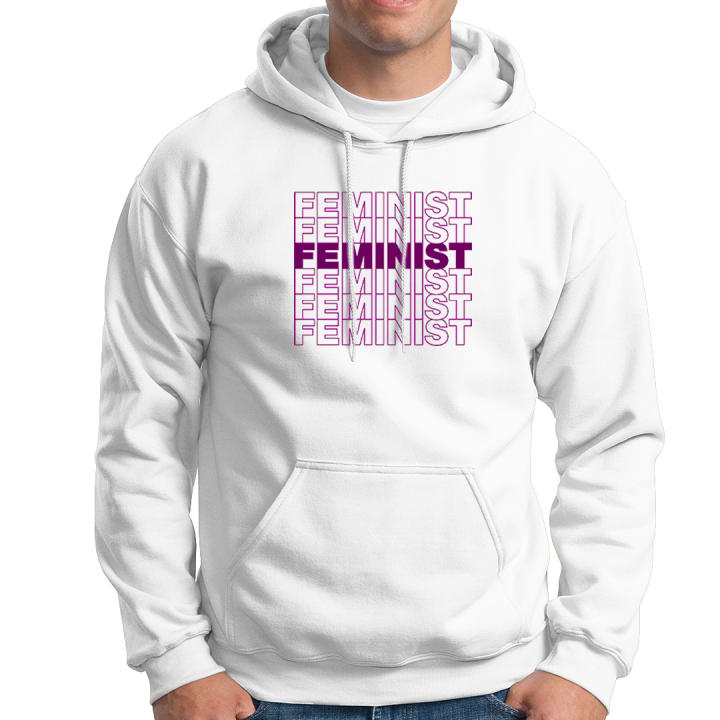 Sudadera con capucha Feminismo. 8 de marzo. Si se puede. Feminista. Igualdad. Dia de la mujer. Stop machismo. Varios colores. Todas las tallas.