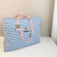 Bolsa De Mano Para Bebé Y Madres Organizador Impermeable De Lona Con Cierre De Cremallera Gran Tamaño Estilo Tote Bag Para Guardar Ropa De Cuna Y Artículos Infantiles - details 10