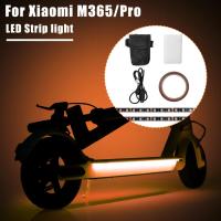 Luz De Seguridad Para Patinete LED Impermeable En Varias Colores Para Xiaomi M365 1s pro Pro2 MI3 Patinete Eléctrico Con Bandeja De Iluminación Flashlight - details 14