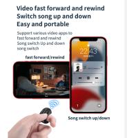 Controlador de página móvil inalámbrico Bluetooth Control remoto Douyin Negro - details 1