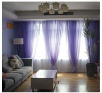 Cortinas De Tulle Sólido Colorido Transparente 100% Poliéster Para Dormitorio Cocina Sala De Estar Habitación De Niños Clase Magnolia Rod Pocket - details 11