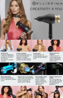 Bellissima Creativity 4 You - Secador de Pelo Profesional, 1800W, Control Inteligente de Temperatura, Tecnología Iónica, 4 Accesorios, Difusor, 2 Velocidades y 3 Temperaturas, Bolsa de Belleza - details 0
