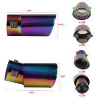 Tubo De Escape De Coche Universal En Acero Inoxidable Redondo Con Finalización En Cromo Pieza De Repuesto Para Automóviles - details 5