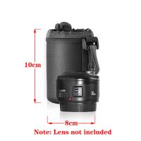 Bolsa De Lente De Cámara Impermeable Con Cordón Tamaño S M L XL Para Canon Sony Nikon Accesorios De Cámara Con Gancho - details 11