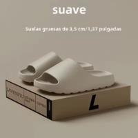 El más cómodo antideslizante de verano de fondo grueso de coco sabor sandalias de material EVA mocasines de los hombres cómodo y transpirable - details 6