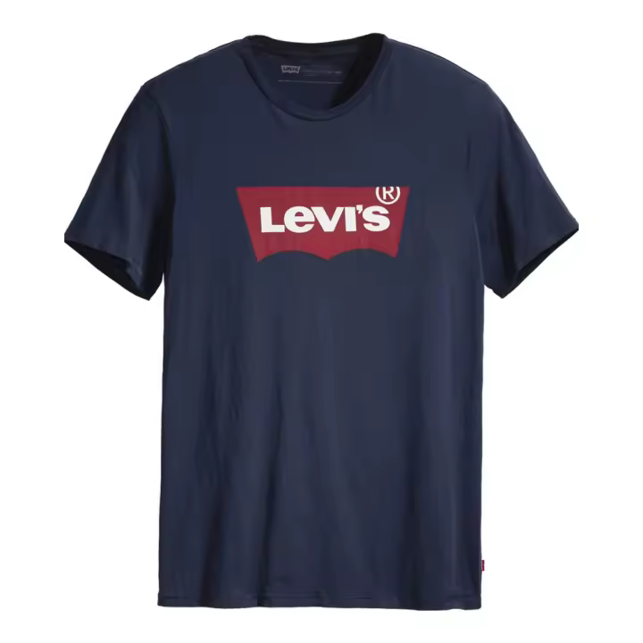 Camiseta Azul Marino Levis Estándar Housemark Dress Blues Clásica y Cómoda - 1