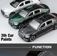 Modelo De Coche De Aleación 1/24 S400L Metal Diecast Juguete Con Sonido Y Luz Artesanía Exquisita Regalo De Cumpleaños Para Niños - details 4