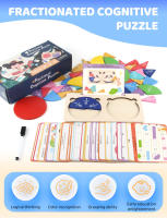 Juguetes Educativos Para Niños Matemáticas Fracciones Aprendizaje Tablas De Adición Y Resta Demonstración Auxiliares De Enseñanza 3-12 - details 0