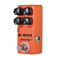 MOSKY B-Box Pedal De Efectos Para Guitarra Eléctrica Preamp Overdrive Con Carcasa De Metal Completa True Bypass Accesorios Para Guitarra - details 5