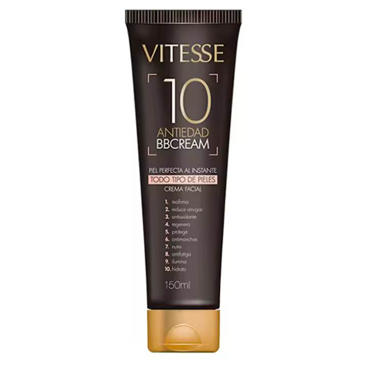 VITESSE 10 ANTIEDAD BB CREAM 150 ML - Crema Facial Hidratante Rejuvenecedora con Retinol y Microalgas - 1