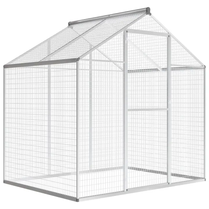 vidaXL Pajarera Exteriores Jaula Nido Casita Aves Pájaros Mascota Jardín Patio - 1