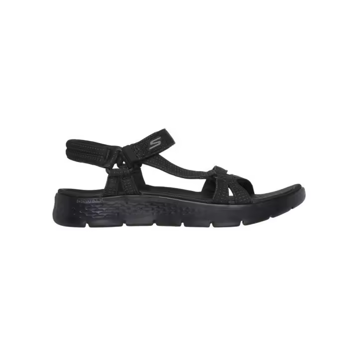 Sandalia Mujer Skechers Go Walk Flex Negro - 1