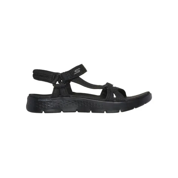 Sandalia Mujer Skechers Go Walk Flex Negro - 1