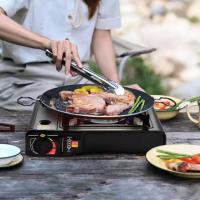 Horno portátil para exteriores, Estuba de gas ajustable de 2900 W, Estua Liviana, equipo de cocina Para acampar, equipo de emergencia, Ideal para Cocinar en el camping - details 2
