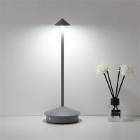 Lámpara De Mesa Recargable LED Con Sensor De Toque Luz Nocturna Sin Cable Para Lectura En Escritorio Para Restaurante Hotel Bar Habitación Dormitorio - details 3