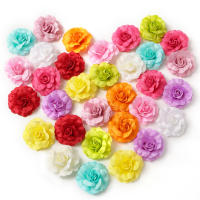 10Pcs Rosas Artificiales De 5cm Para Decoración De Navidad Y Bodas Accesorio De Regalo Para Artesanías Y Wreaths - details 13
