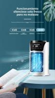 Ventilador USB Portátil con Humidificador 6 Velocidades - Mini Aire Acondicionado de Escritorio para Oficina/Dormitorio, 300ml Niebla Fría, 18W Bajo Consumo y Silencioso - details 8