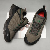 Zapatos De Senderismo De Cuero HIKEUP De Alta Calidad Duraderos Para Hombres Deportes Al Aire Libre Trekkng Subida Escalada Caza Zapatillas Negros Grises Caqui Tallas 40-45 - details 28