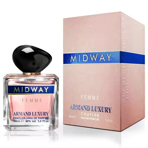 EAU DE PARFUM ARMAND MIDWAY WOMAN 100ML------SUPERTOP VENTAS----MARCA CHATLER----DURACIÓN LARGA 8 HORAS - 1