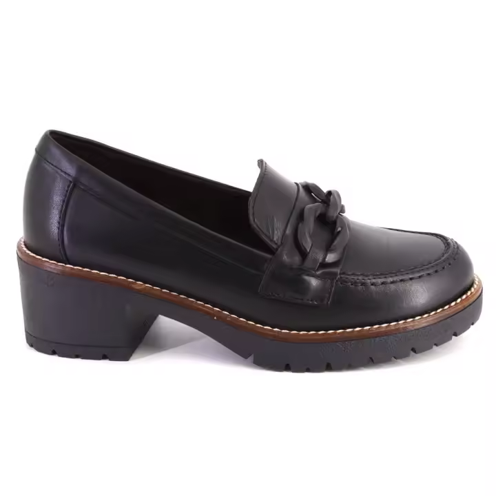 PITILLOS 20020 Zapatos de mujer negro PIEL 624 - 1
