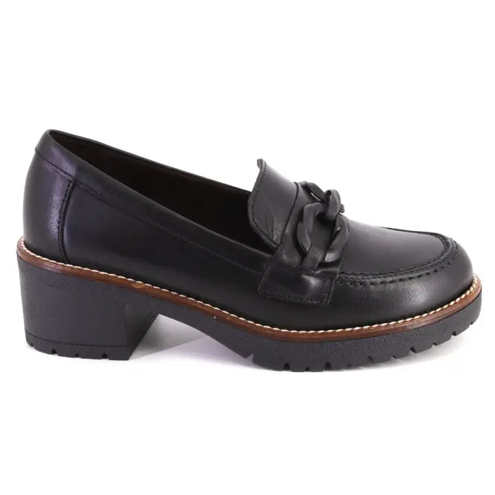 PITILLOS 20020 Zapatos de mujer negro PIEL 624 - 1