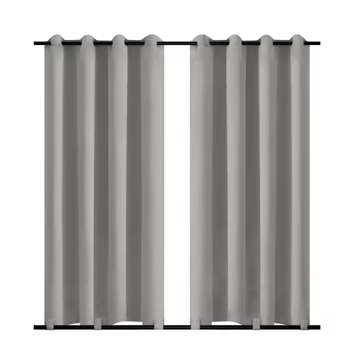 Cortinas De Patio Al Aire Libre Impermeables Con Ojales Aisladas Para Ventanas Con Bolsa De Rodillo Tap Top Gazebo Pergola Anti-Viento - 1