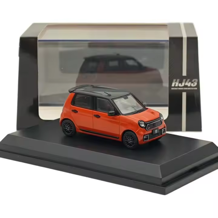 Coche De Colección Diecast Hobby Japan N-ONE RS En Color Naranja Atardecer a Escala 1/43 Sin Batería Modelo Limitado Regalo De Juguetes Para Coleccionistas - 1