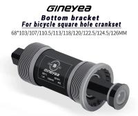 Eje Central De Bicicleta Gineyea Para Montaña Integrado Con Agujero Cuadrado Plegable 103-126mm Material De Acero Para Mountain Bike - details 0