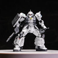 Kit De Montaje De Modelo XINGDONG HG 1/144 Zaku 2 Blanco Lobo MS-06R-1A Figura De Acción Colección SongyongZhen Robot De Plástico - details 3