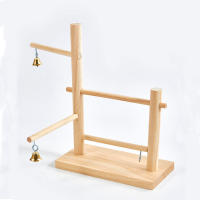 Estante De Madera Para Pájaros Juguete Interactivo Para Periquito Estación De Entretención Y Entrenamiento Para Pájaros - details 3