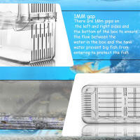 Caja De Cría De Peces Pez Gallo Acrílico Para Acuario Caja De Aislamiento Incubadora De Liceos Suministros De Acuario - details 5